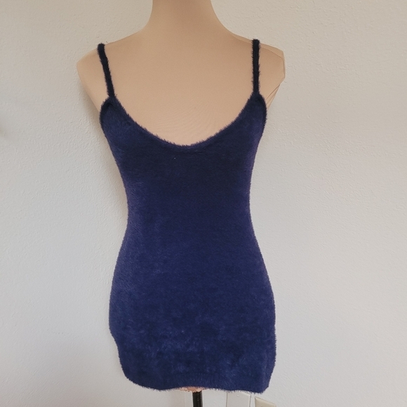 Savage Fenty Blue Fluff it Up Slip with Adjustable Straps - Picture 3 of 8